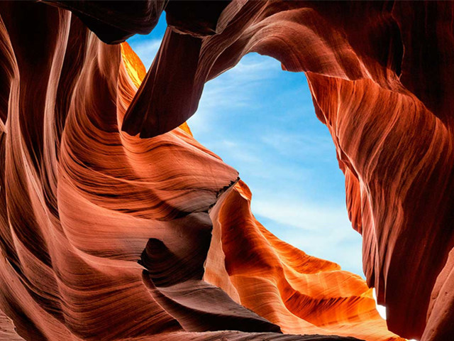 جولة المشي لمسافات طويلة في Upper Antelope Canyon