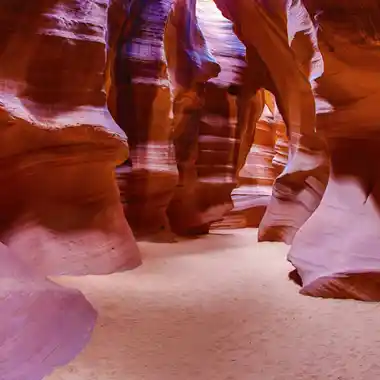Antelope Canyon slot canyon view near Page, Arizona