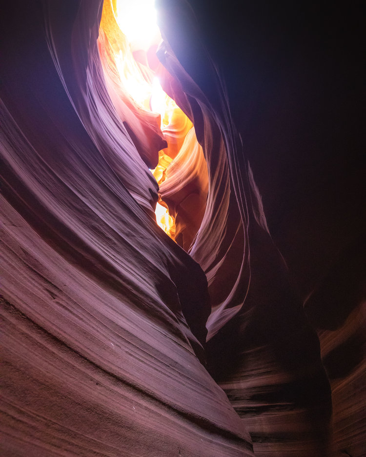 antelope canyon tours lower vs upper