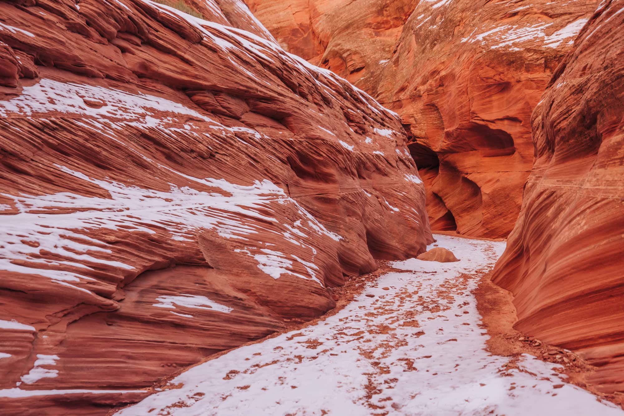 Antelope Canyon Winter