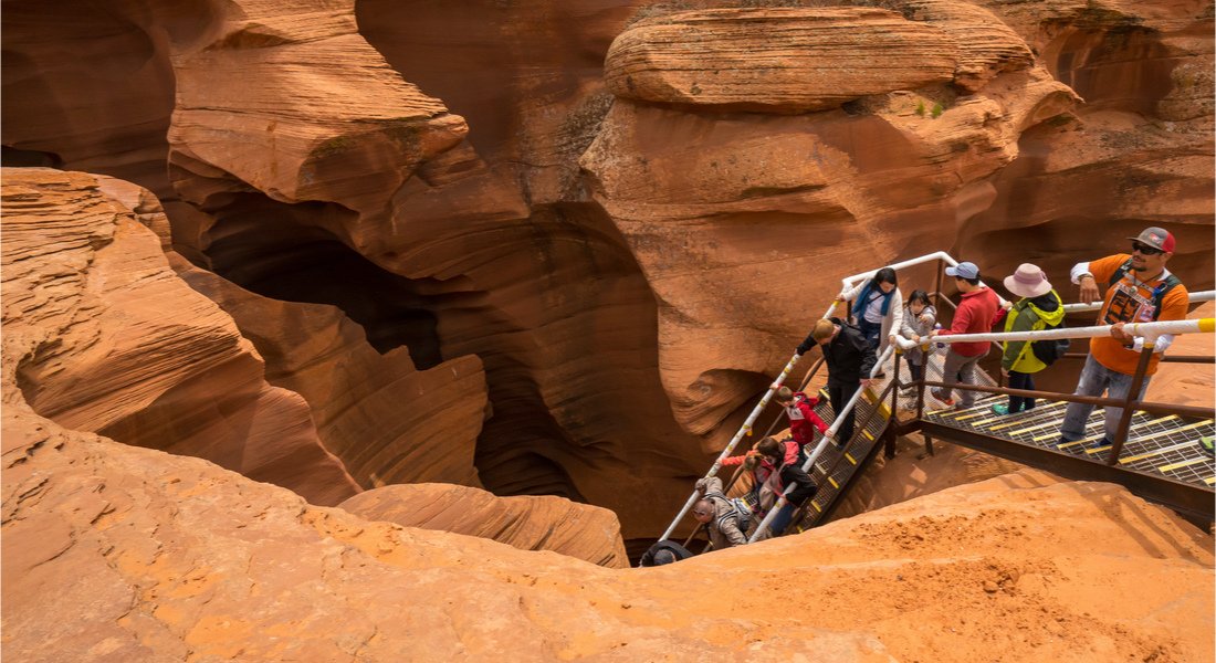 Lower Antelope Canyon Staircases